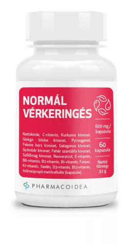 Pharmacoidea normál vérkeringés extra kapszula 60 db