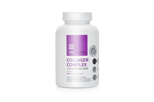 Usa Medical collagen complex+hialuronsav kapszula 60 db