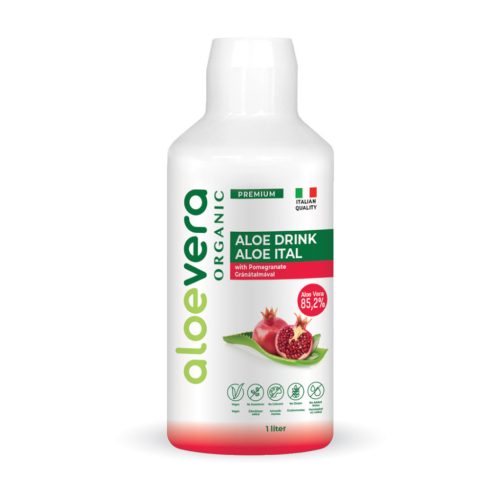 Aloe Vera Organic aloe vera organic prémium ital gránátalmával 1000 ml