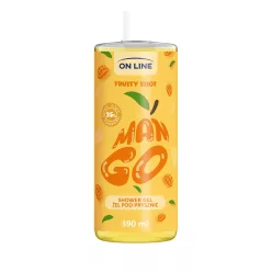 On Line tusfürdő fruity shot mangó 390 ml