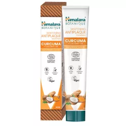   Himalaya botanique natúr kurkumás fehérítő, lepedékeltávolító fogkrém 75 ml