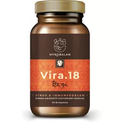   Myrobalan vira.18 immunerősítő és vírusvédelem gyógynövény-komplex vegán kapszula 60 db