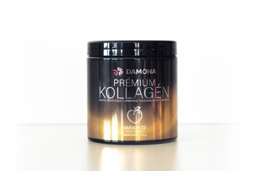 Damona prémium kollagén italpor barack 320 g