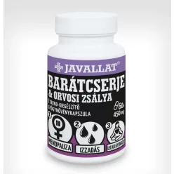 Javallat barátcserje és orvosi zsálya kapszula 60 db