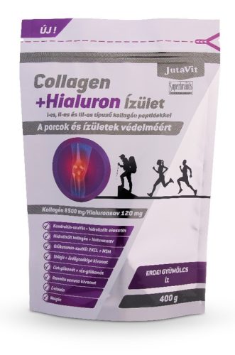 Jutavit collagen+hialuron ízület erdei gyümölcs kollagén por 400 g