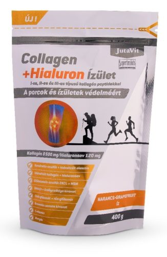 Jutavit collagen+hialuron ízület narancs-grapefruit kollagén por 400 g