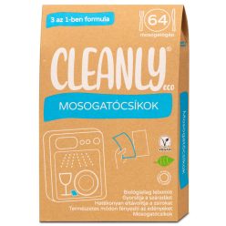 Cleanly eco mosogatócsíkok 3 az 1-ben formula 64 db