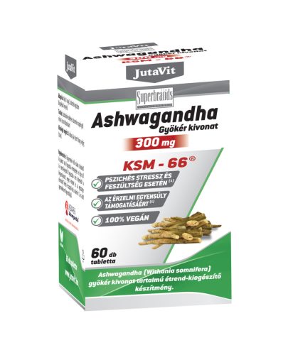 Jutavit ashwagandha gyökér kivonat tabletta 300mg 60 db