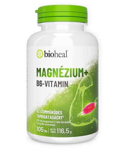 Bioheal magnézium+b6-vitamin 105 db