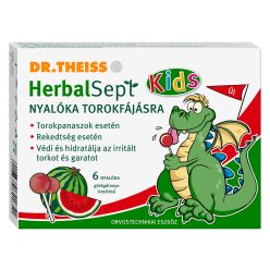   Dr.theiss herbalsept nyalóka torokfájásra görögdinnye ízesítésű 6 db
