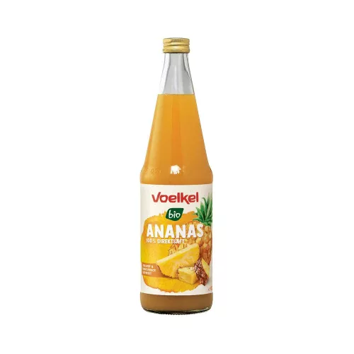 Voelkel bio ananászlé direkt préselt 700 ml
