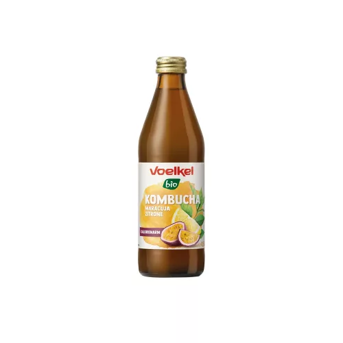 Voelkel bio kombucha maracuja-citrom 330 ml