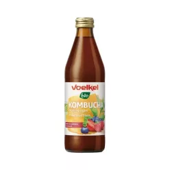 Voelkel bio kombucha piros gyümölcsökkel 330 ml