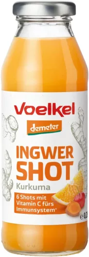 Voelkel narancs és kurkuma shot 280 ml
