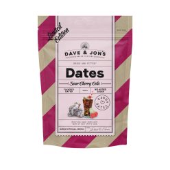   Dave & Jon's dates sour cherry cola mag nélküli ízesített datolya cherry cola ízben, hozzáadott cukor nélkül 125 g