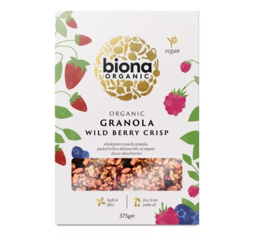 Biona bio granola erdei gyümölcsös 375 g