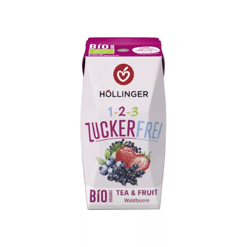 Höllinger bio erdei gyümölcs cukormentes frissítő 200 ml