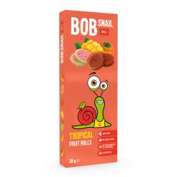   Bob Snail gyümölcstekercs trópusi gyümölcsök (mangó, datolyaszilva, guava) 30 g