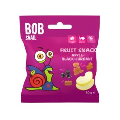 Bob Snail gyümölcs snack alma-feketeribizli 20 g