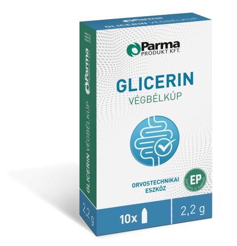 Parma Glicerin végbélkúp 2,2g 10 db