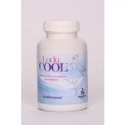   Lady Cool barátcserjét, ashwagandát és gyógynövényeket tartalmazó kapszula menstruáció és menopauza támogatására 60 db