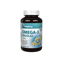 Vitaking omega-3 halolaj 1200mg gélkapszula 90 db