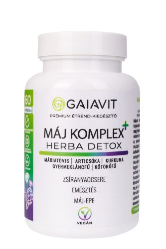 Gaiavit máj komplex herba detox kapszula 60 db