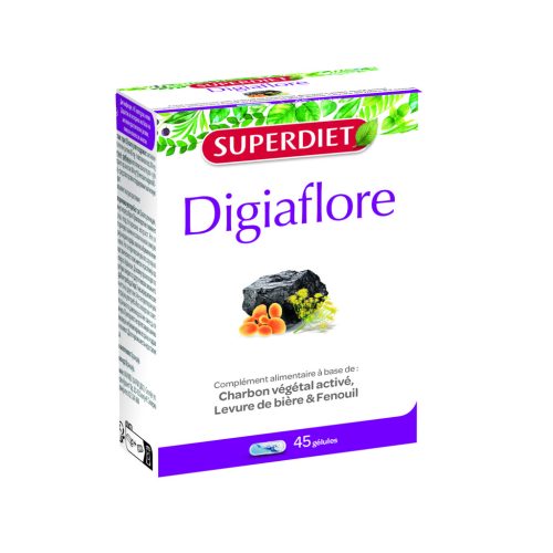 Superdiet digiaflore - a komfortosabb emésztésért kapszula 45 db