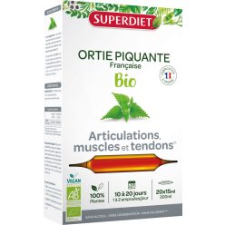   Superdiet ortie piquante csalán kivonat az ízületek, izmok és inak részére ampulla 20x15ml 300 ml