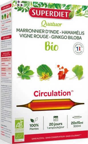 Superdiet circulation – a vérkeringés támogatására ampulla 20x15ml 300 ml
