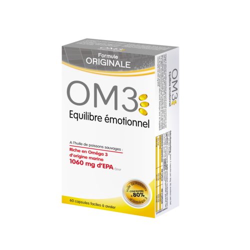 Superdiet om3 - omega3 halolaj - az érzelmi egyensúly támogatására lágyzselatin kapszula 60 db