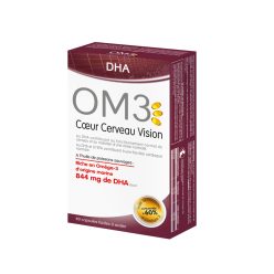   Superdiet om3 - omega3 halolaj az agyműködés, a szív és a látás támogatására lágyzselatin kapszula 60 db