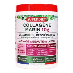   Superdiet tengeri kollagénpor i, iii típus + hialuronsav + koenzim q10 + ceramidok 210 g