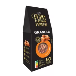   Pure Platinum Power granola gluténmentes sós karamellás 225 g
