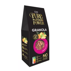 Pure Platinum Power granola gluténmentes trópusi 225 g