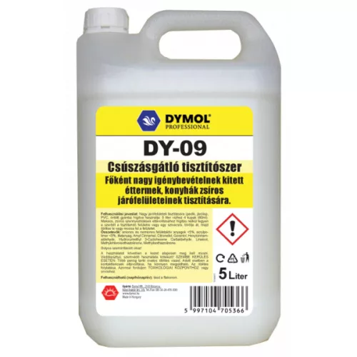 DY-09 CSúSZáSGáTLó TISZTíTóSZER 5000 ML