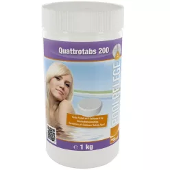 AQUACORRECT QUATTROTABS (200 GR) 1KG, 4IN1 MULTI TABLETTA