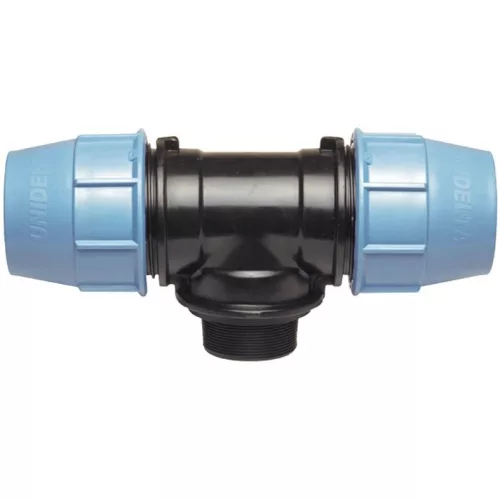 KPE T-idom KM 20mm x 3/4" - Külső menetes