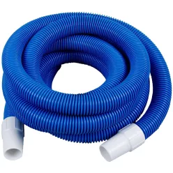   Vízforgató - porszívó gégecső, dobozolt, D38 mm, 10.5 m, kék