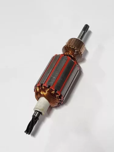 Gyepszellőztető rotor, Strend Pro Garden HYA5015 elektromos gyepszellőztetőhöz, réz/ezüst/fekete, 18. számú pótalkatrész, réz tekercselés, gyári (TC1111715)