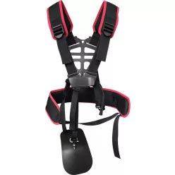  Bozótvágó heveder, Strend Pro Premium TW009-W, fekete, kétvállas