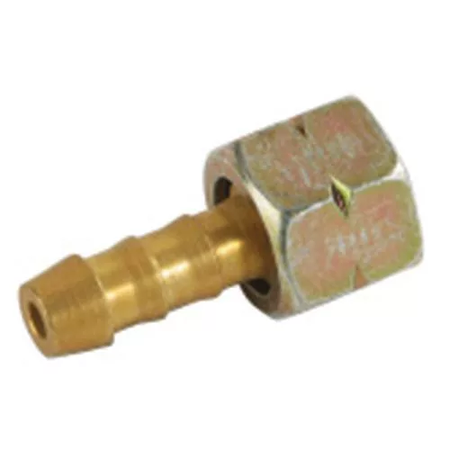Gázcsatlakozó, Meva NP01017, 0,8 cm, egyutas, G3/8 balmenetes menet, LPG-hez, gázkészülékekhez