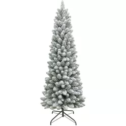 MagicHome Clark műfenyő, havas ezüstfenyő, 180 cm