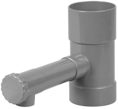 Esővízgyűjtő idom, Strend Pro, szürke, 80 mm (TC2172636)