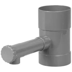   Esővízgyűjtő idom, Strend Pro, szürke, 100 mm (TC2172637)