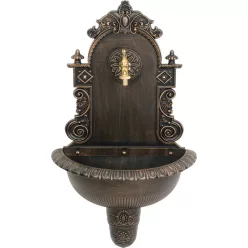   Falikút, Strend Pro Garden LT-DC018, 44 x 21 x 75 cm, rézszínű, időjárásálló, könnyen összeszerelhető, hosszú élettartamú