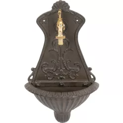   Falikút, Strend Pro Garden LT-H20680, 25 x 11,5 x 41,5 cm, barna, alumínium, időjárásálló, könnyen összeszerelhető