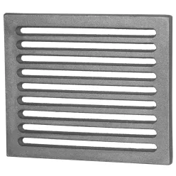   Rostély, Strend Pro, 25,5 x 21 x 1,5 cm, sötétszürke, öntöttvas, hőálló, karcálló, tűzhelyhez, kályhához, kemencéhez, kandallóhoz és sütőhöz