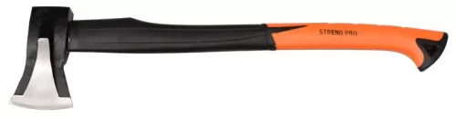 Hasítófejsze, Strend Pro Garden AS106, fekete/narancssárga, 1000 g, 61 cm, üvegszálas nyél, acél fej