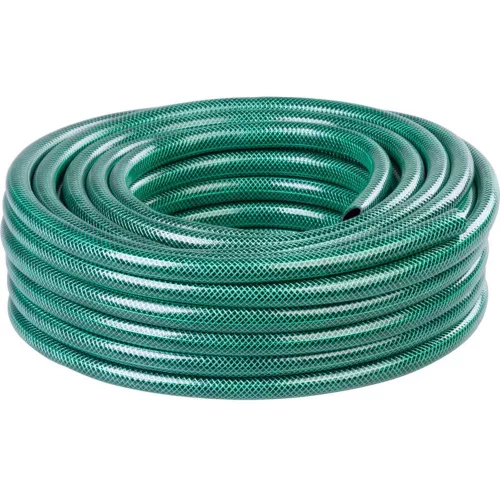 Kerti locsolótömlő, Strend Pro Garden Economic, zöld, 3/4", 50 m, 20 bar, PVC, UV-álló, -5°C és +65°C között hőálló